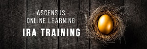Ascensus IRA Online Training, October 18-19
